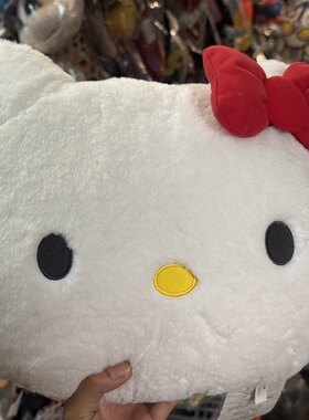 外单HelloKitty毛绒枕头靠垫超柔料/包邮生日礼物