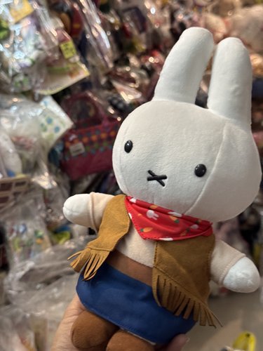 外单米菲Miffy牛仔造型背心裙子20cm包邮