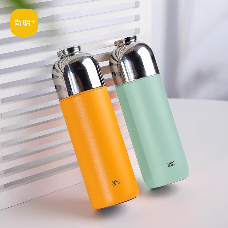 尚明焖茶杯316不锈钢简约保温杯