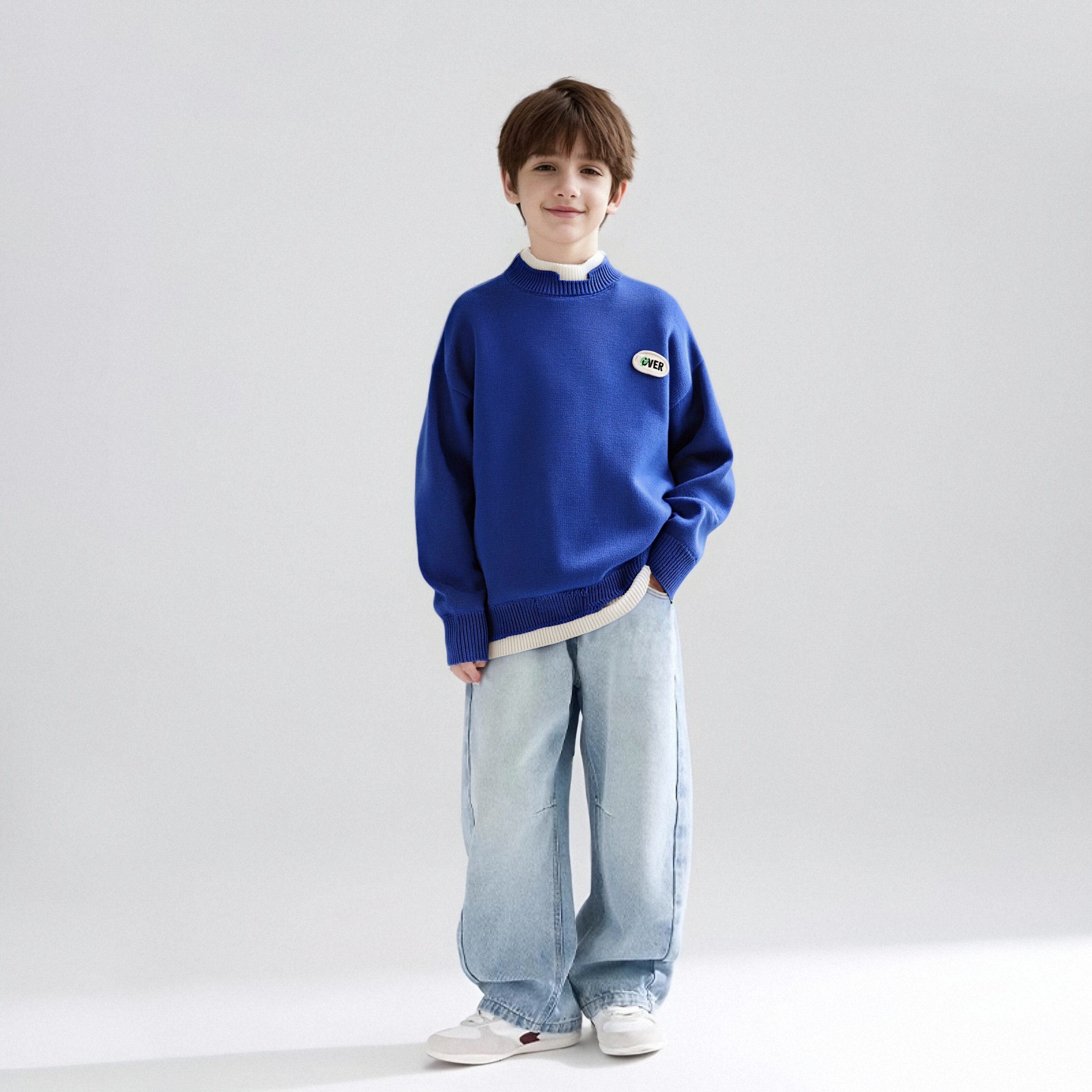 新款男童全棉毛衣儿童韩版男孩秋冬加绒加厚宝宝针织衫洋气潮,童装/婴儿装/亲子装,毛衣/针织衫,淘宝优惠券,粉丝福利购,淘宝优惠卷