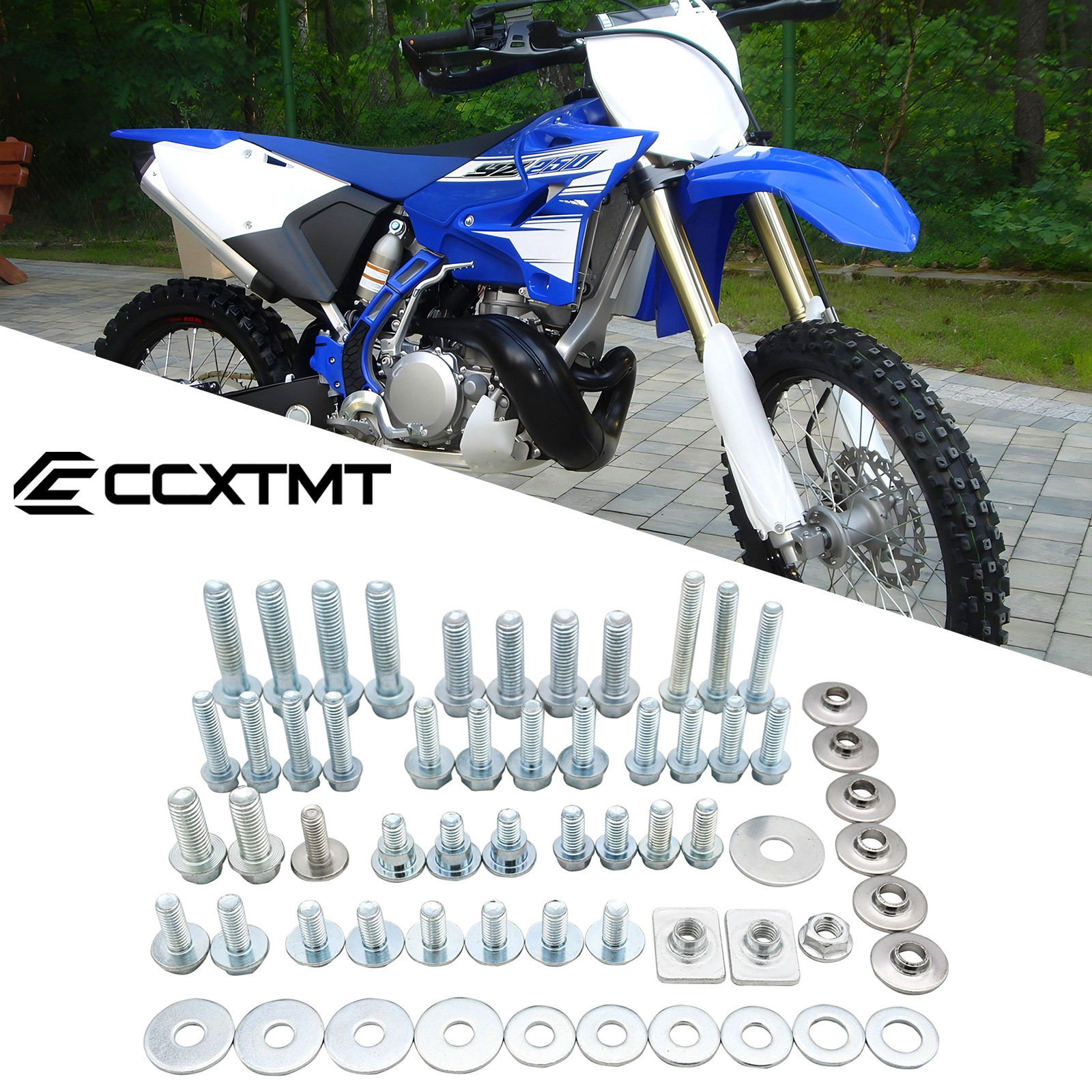 越野摩托车塑料件外壳维修螺丝适用雅马哈YZ WR YZF 125 250 450