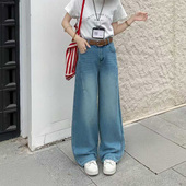 弯刀裤 新款 女长裤 美式 高品质欧货 高腰显瘦直筒牛仔裤 2026春季