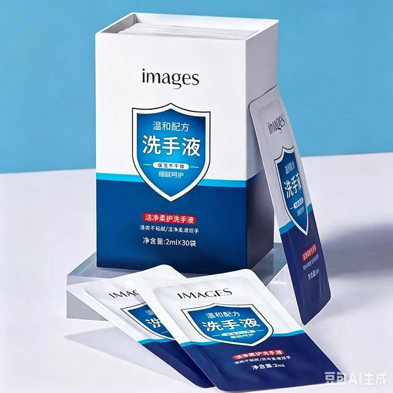 便携式旅行洗手液一次性袋装户外出行学生随身携带清洁温和不刺激