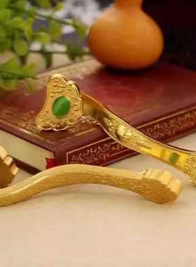 今年新款上市富贵钰如意摆件金色万事吉祥百搭时尚百搭显气质