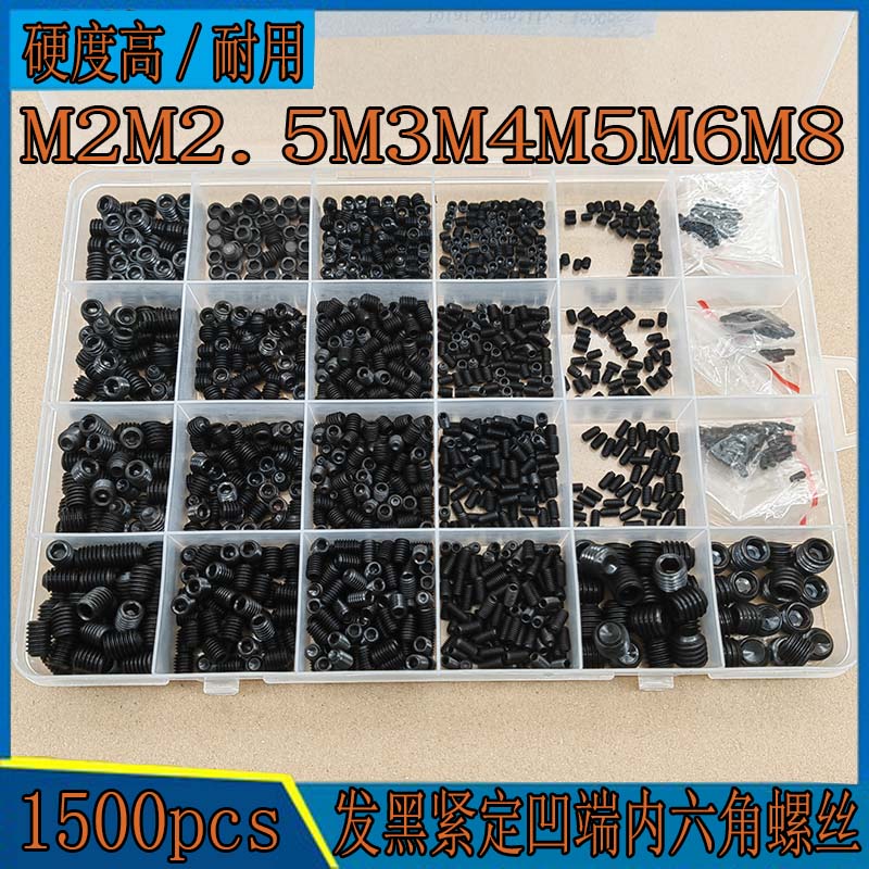 比例五金广东发黑碳钢无头紧定