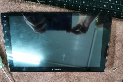 CASKA卡仕达2.5D导航 RS8347触摸屏ZJ-C10188C触屏失灵没反应维修