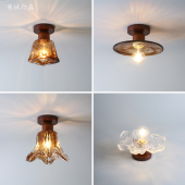 走廊过道灯玄关入户灯具简约现代创意衣帽间灯阳台灯小吸顶灯