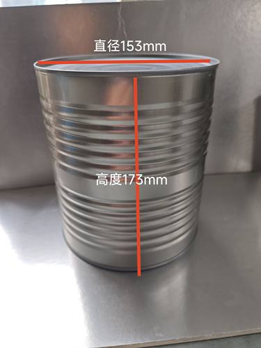 LOOYOOG马口铁盒子大圆罐圆柱形存钱罐金属罐高温杀菌食品密封罐