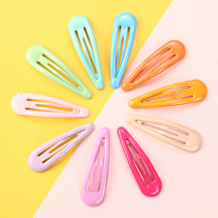 林小宅同款糖果色发卡一字夹BB夹甜美发夹刘海碎夹子发饰边夹顶夹