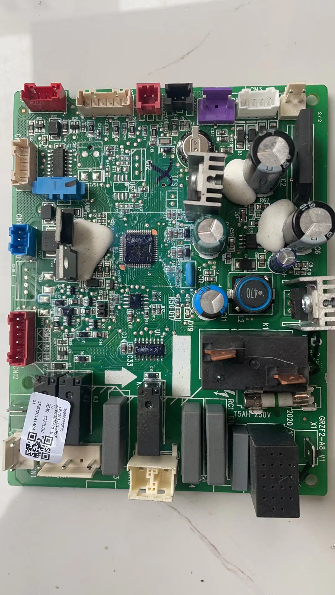 适用格力空气能热水器 主板300027000596 WZF200U 电路板GRZF2-A8