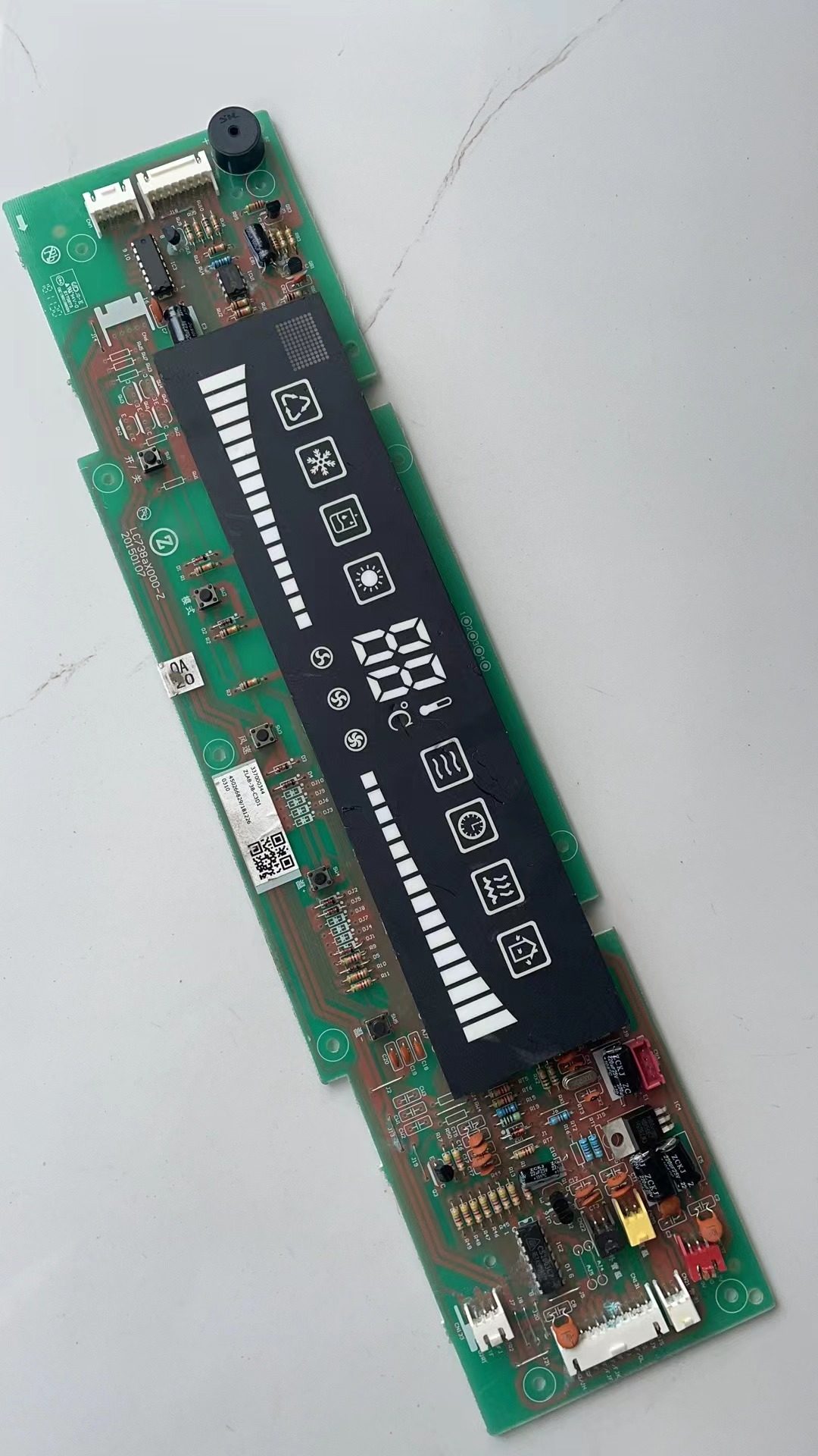 适用志高空调柜机2-3P显示屏ZLAB-38-C3D1温控电路板LC738aX000-Z