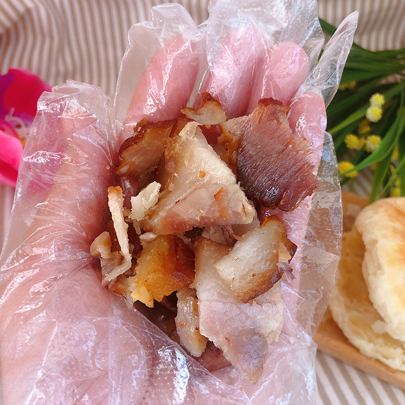 赤峰对夹熏肉内蒙古赤峰特产酥皮饼肉夹馍烧饼熏猪肉