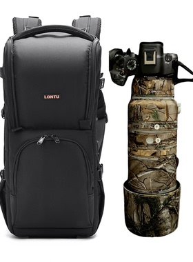 索尼400-800长焦镜头大炮摄影包适用于SONY微单A79专业双肩相机包