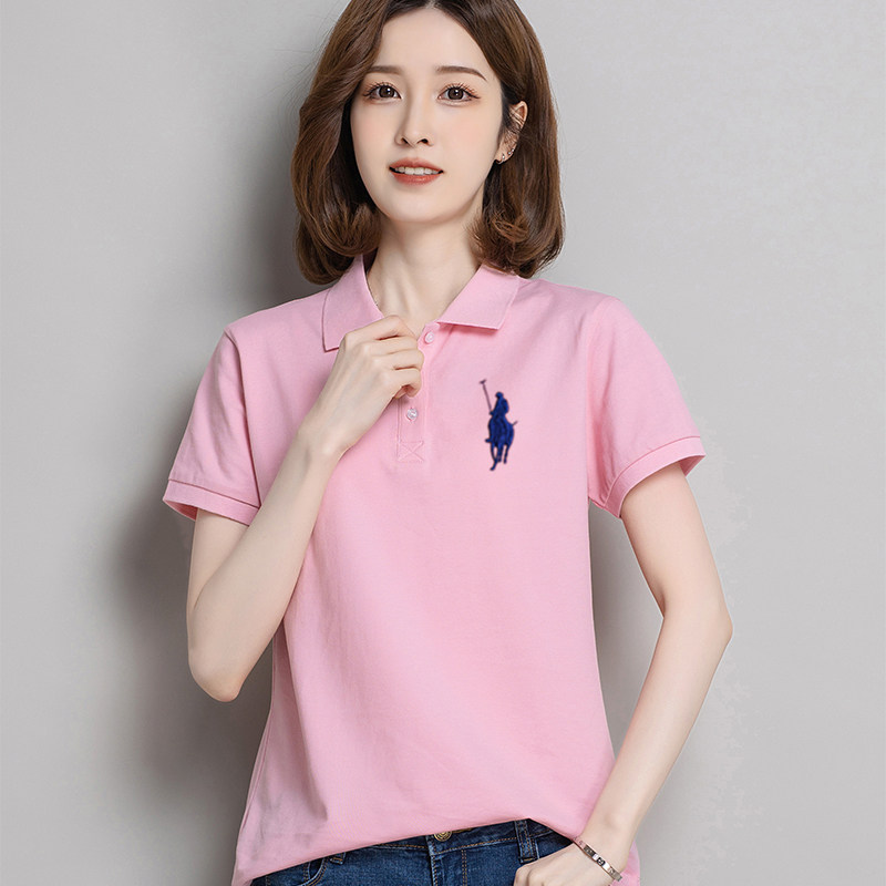高端定制工作服工衣工服文化衫T2026夏季新款纯棉短袖t恤女polo衫