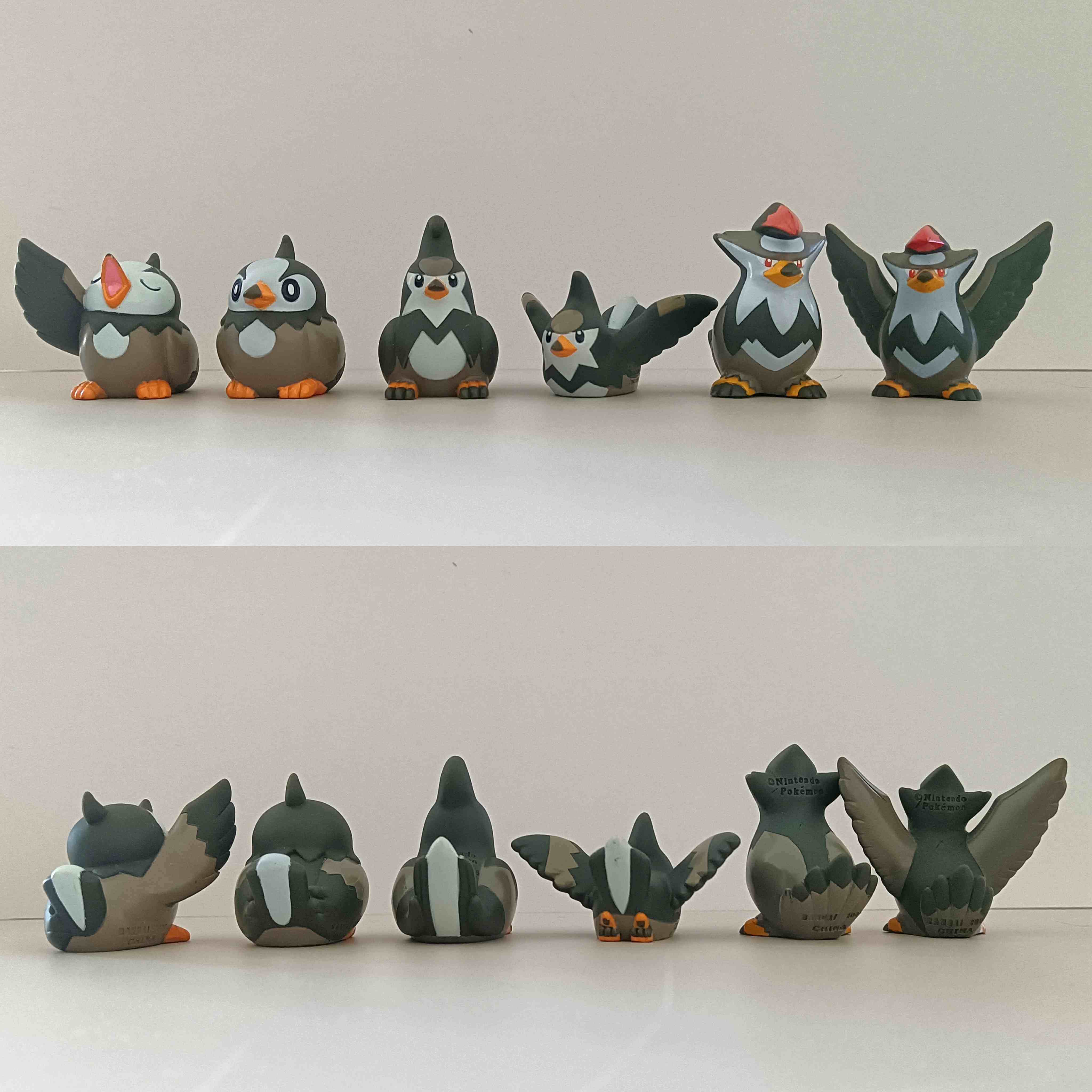 万代口袋妖怪精灵宝可梦dp神奥指人姆克儿姆克鸟姆克鹰