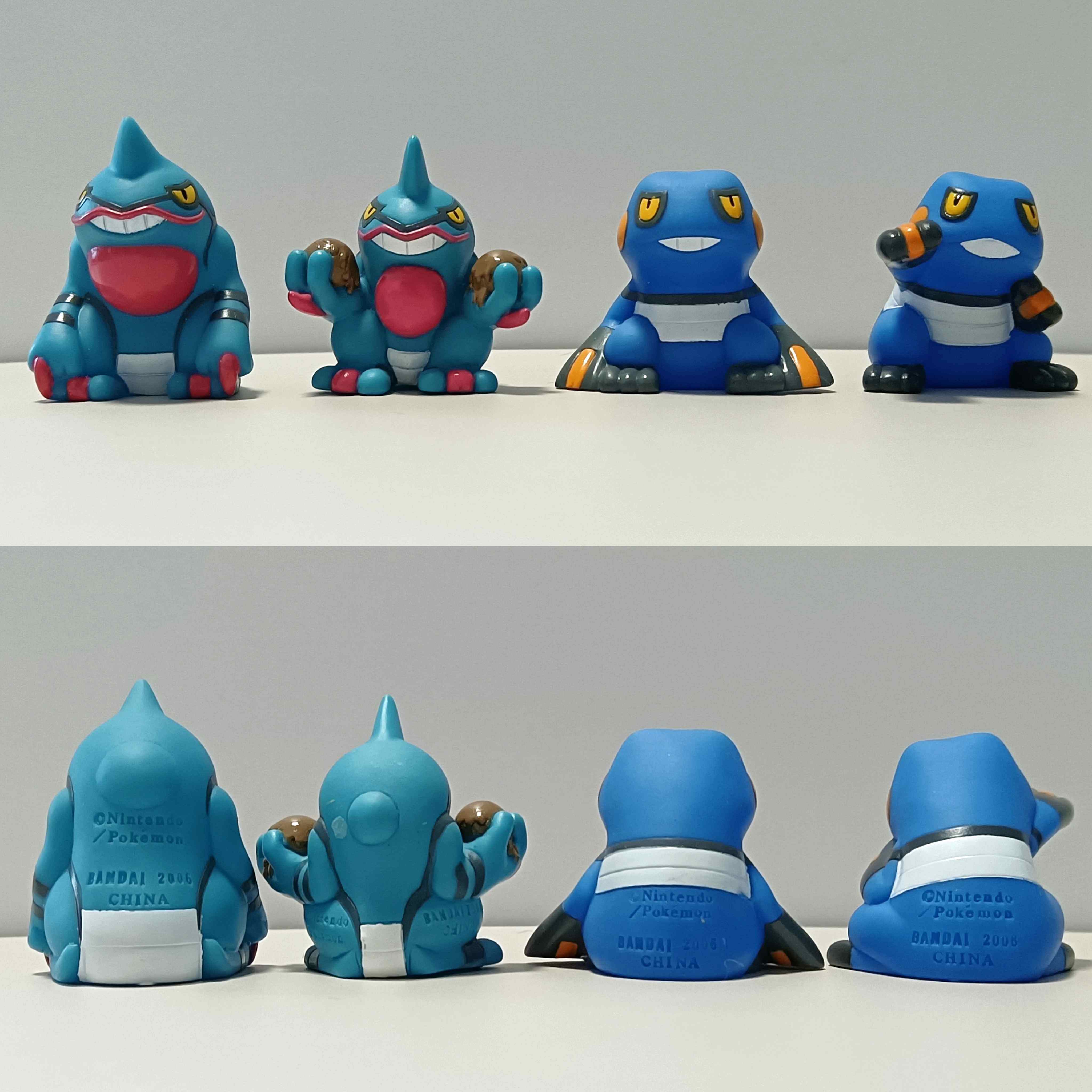 万代口袋妖怪精灵宝可梦dp神奥指人不良蛙毒骷蛙