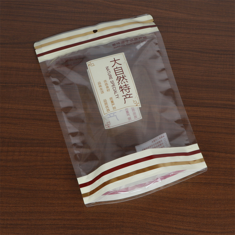 大自然特产自封站立密封袋坚果干果年货土特产手工制作食品包装袋