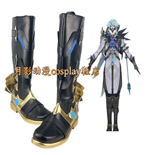 原神博士多托雷cos鞋子定制动漫游戏人物cosplay靴子来图定做