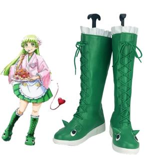 118入间同学入魔了里面的瓦拉克·克拉拉cos鞋子靴子定制