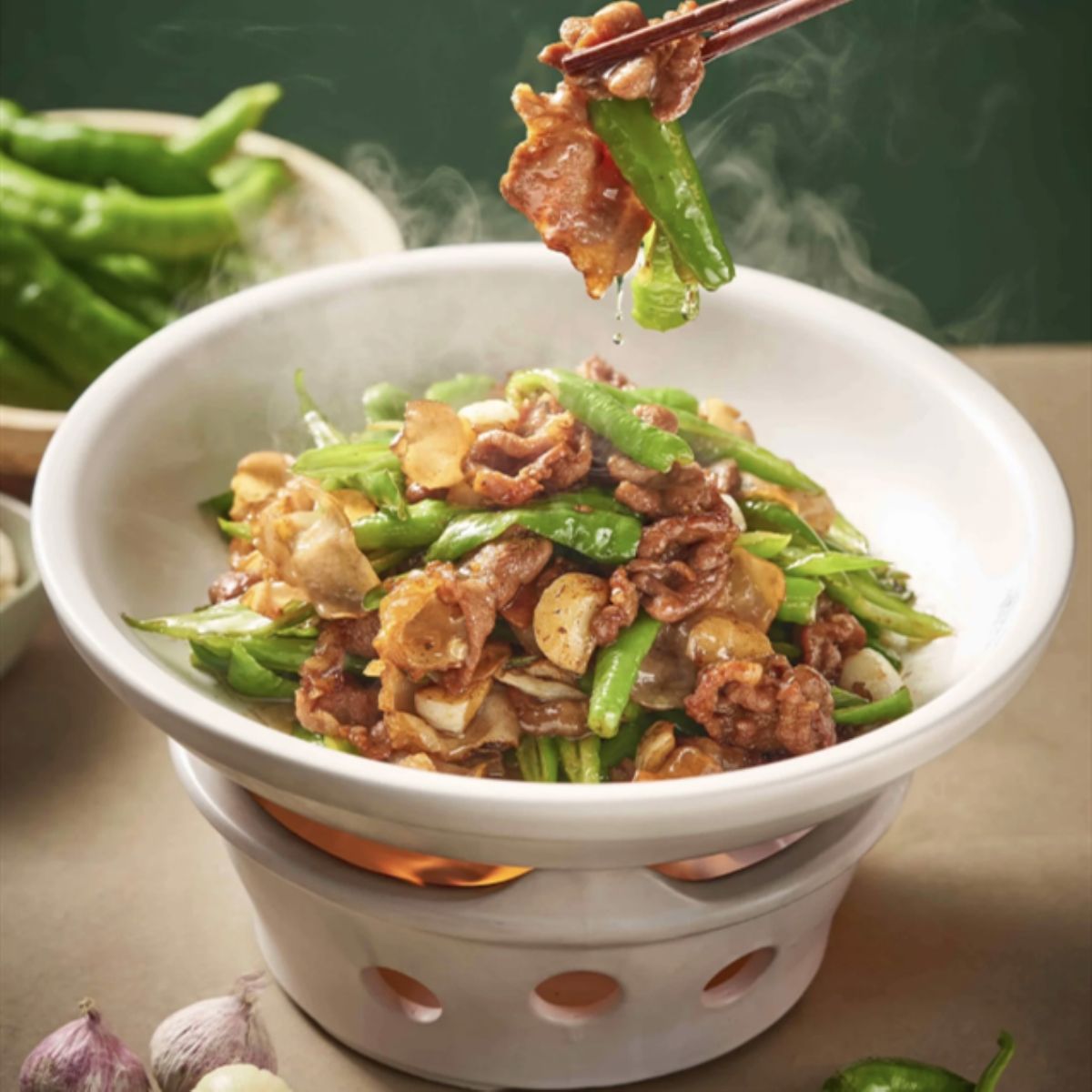 创意酒店明炉餐具陶瓷保温蜡烛加热专用菜盘餐厅干锅热菜特色盘子