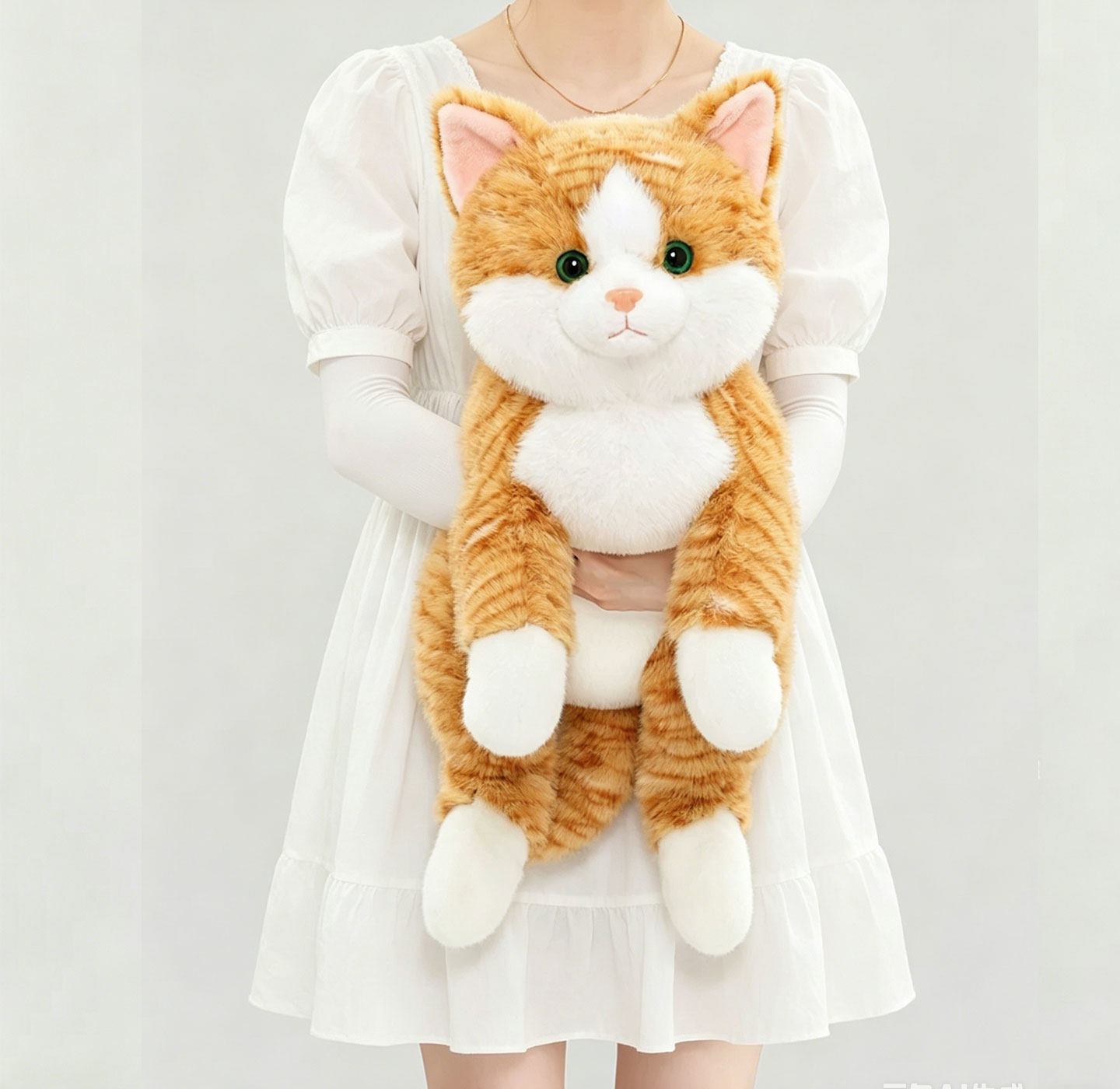抱抱宝贝正版可爱仿真猫咪毛绒公仔儿童陪伴抱睡玩偶女生生日礼物