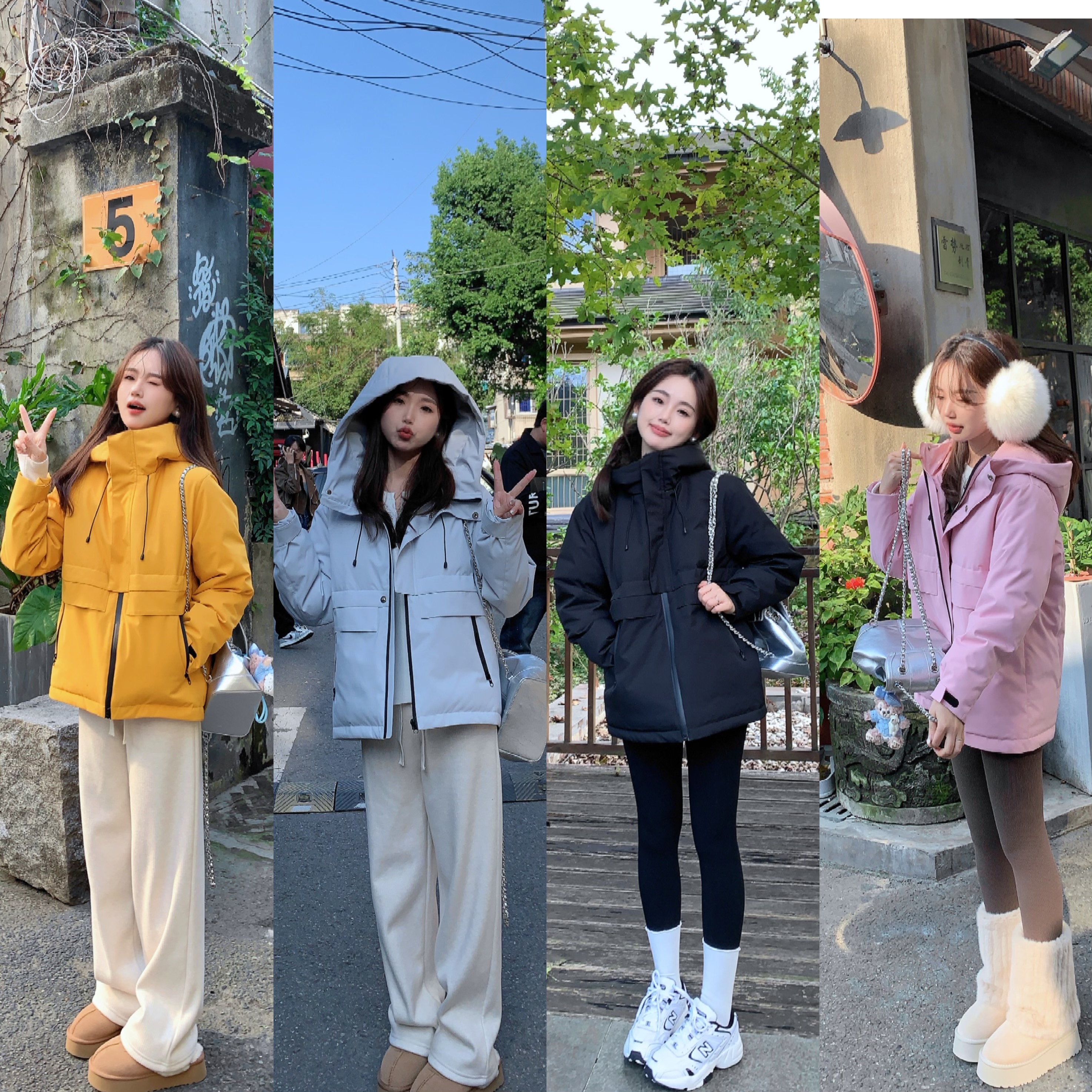 小小家户外登山三防冲锋羽绒服