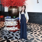 2.0显瘦小个子休闲裤 小小家 25年升级版 王炸牛仔背带裤 竹节棉