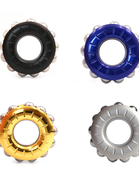 念戒指环佛珠DJG机械创意指尖陀螺EDC推牌把解压玩具