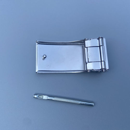 男士皮带扣眼打孔航空腰带板扣