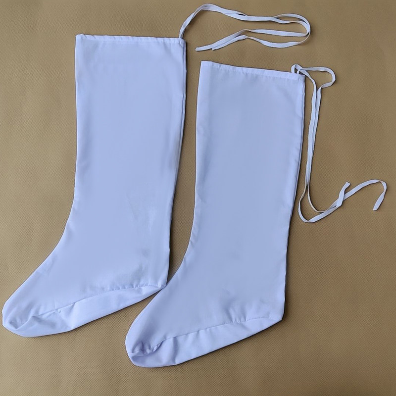 汉服配袜白色云袜道袜僧袜戏剧云袜戏曲用品影视古装靴子古代袜子