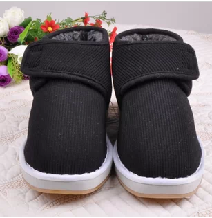 冬季爆款千层底布鞋冬季毛绒保暖