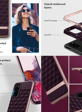 Caseology适配三星S10 S9 Plus Parallax及Skyfall系列防摔保护壳