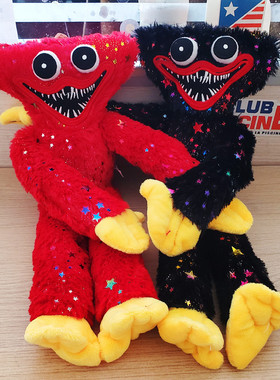 波比的玩具工厂烫金款跨境新款poppy playtime公仔大蓝猫机械手臂