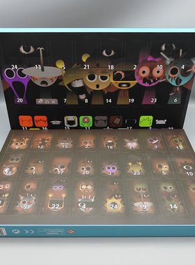 节奏盒子72款公仔洞洞乐全套手办戳戳乐儿童拆拆乐生日礼物模型48