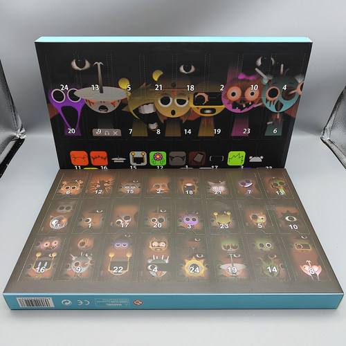 节奏盒子72款公仔洞洞乐全套手办戳戳乐儿童拆拆乐生日礼物模型48