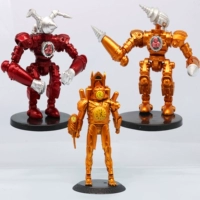 Большие подвижные часы, сверло, кукла, 3 шт