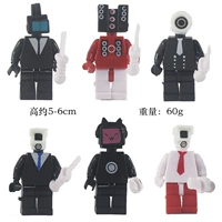 Зеленый конструктор, туалет, кукла