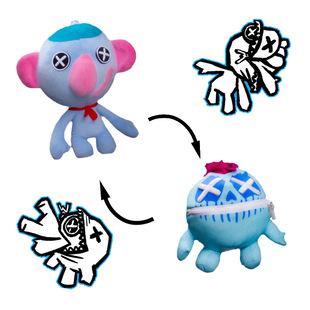 波比的游戏时间第五章毛绒玩具poppy playtime 5恐怖游戏公仔玩偶