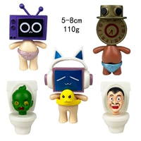 [Q Версия часов, люди] 5 туалетов куклы h