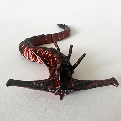 魔王尖刺幽灵利维坦3d打印装饰摆件深海迷航巨口食海者伸手怪模型