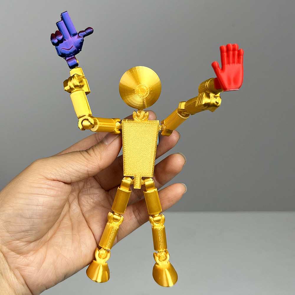 poppy5新玩家带炫光手模型波比第五章全套关节可动拼装手办玩具