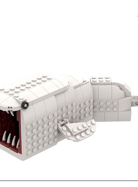 Subnautica深海迷航游戏积木巨鲲布鲁普格兰玛雅拼装模型益智玩具