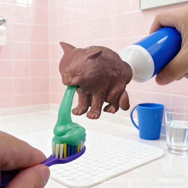 跨境新品3D打印玩具创意搞笑猫咪呕吐物牙膏头整蛊恶搞玩具牙膏盖,模玩/动漫/周边/娃圈三坑/桌游,手办/手办景品,淘宝优惠券,粉丝福利购,淘宝优惠卷