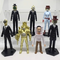 Часы, электродрель, туалет, кукла