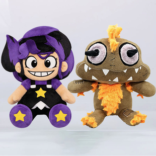 poppy5波比的游戏时间坐姿火龙莉莉毛绒玩偶原型1006公仔儿童玩具