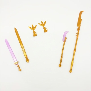 动漫kpop猎魔女团周边道具武器塑料配件Demon Hunter兵器手办模型