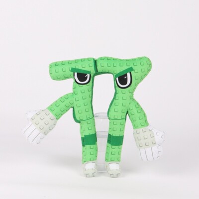 77绿色公仔数字玩偶steal a brainrot窃取脑腐梗山海经毛绒玩具