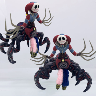 波比5终极boss原型1006毛绒玩具儿童礼物莉莉呲牙怪彩虹狮子玩偶