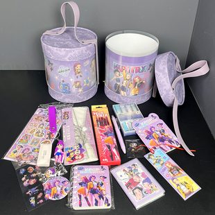 KPop Hunters猎魔女团卡通抱抱桶文具大礼包儿童新年礼物 Demon