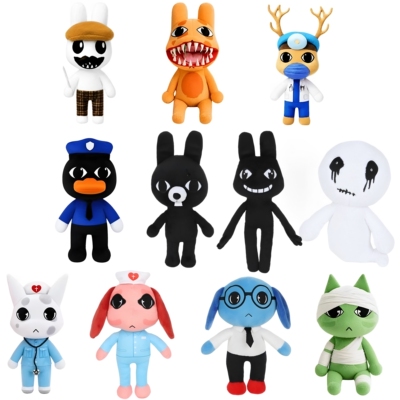 跨境新品AnimalHospital plush动物医院游戏医生毛绒玩偶公仔玩具